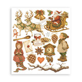 Rub-On Selection 20.5 x 23 cm - Silent Night