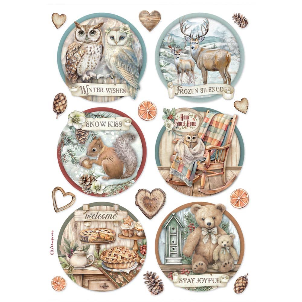 Rice Paper A4 - The Owl's House - 6 rounds