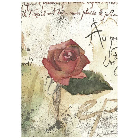 Rice Paper A6 - 8-pack - Flowers and Poems
