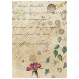 Rice Paper A6 - 8-pack - Flowers and Poems