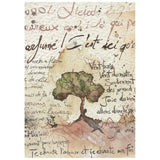 Rice Paper A6 - 8-pack - Flowers and Poems