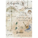 Rice Paper A6 - 8-pack - Flowers and Poems