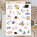 Stickers Plan & Plot Studio Vinyl - Daily Life