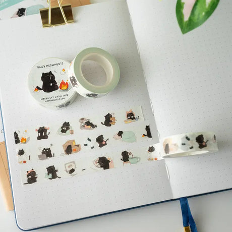 Washi tape Mocha - Daily Meowments