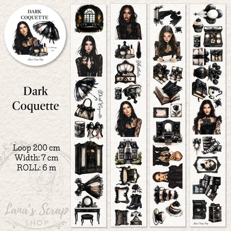 Pet Tape - Lana - 70 mm - Dark Coquette