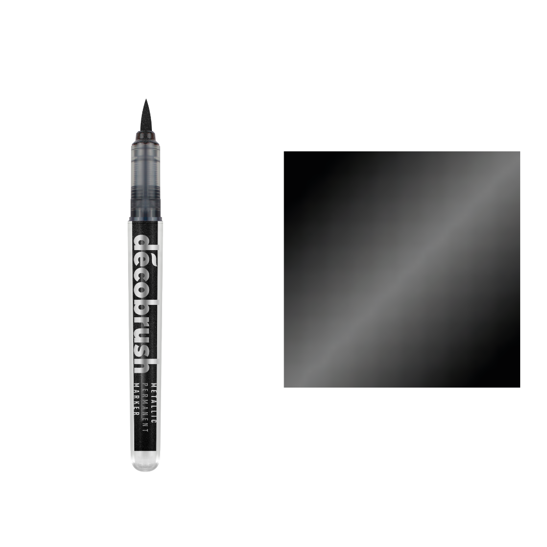 Decobrush - Metallic - Black