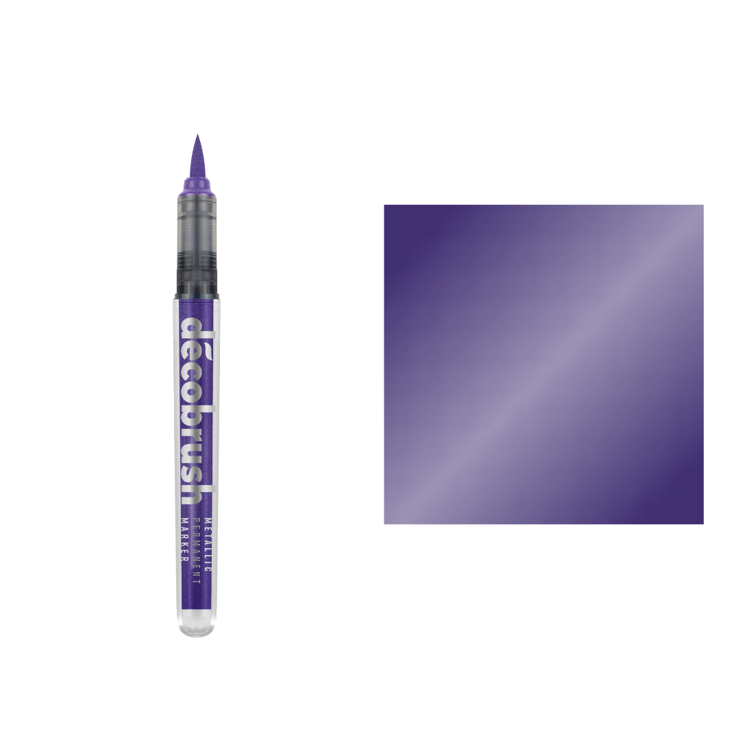 Decobrush - Metallic - Violet