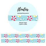 Washi tape 15 mm - Penpaling Paula - Floaties