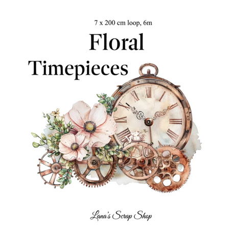 Pet Tape - Lana - 70 mm - Floral Timepieces