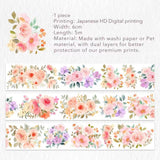 Washi Tape - 60 mm - Flower Corridor