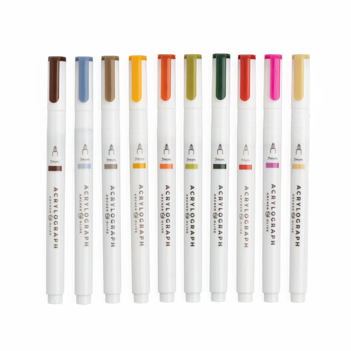 Acrylograph 10-pack 0.7 - Forest Findings