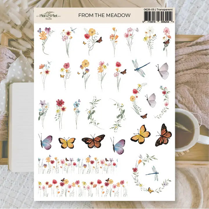 Stickers Plan & Plot Studio Vinyl - From the meadow