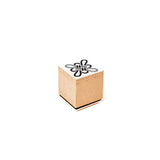 Craft Rubber Stamp Hanko - 20 x 20 - Mizuhiki knot