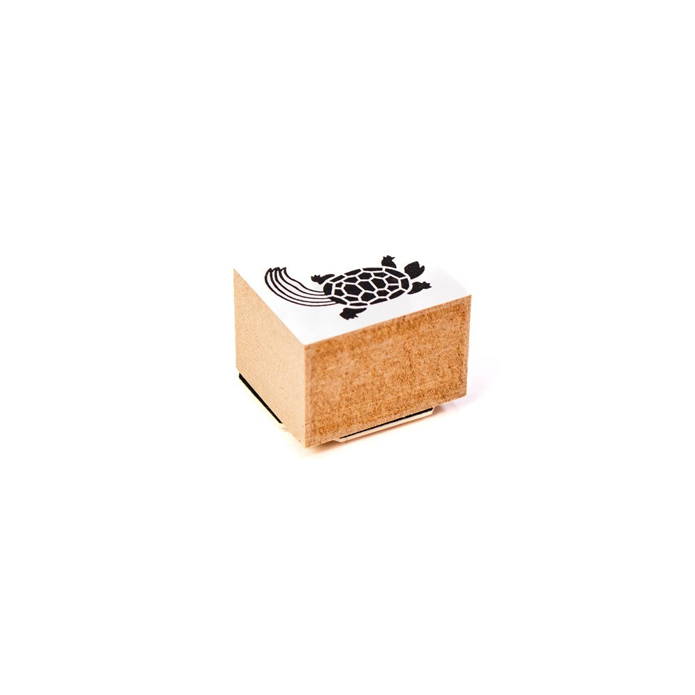 Craft Rubber Stamp Hanko - 25 x 30 - Turtle