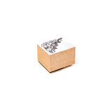 Craft Rubber Stamp Hanko - 25 x 30 - Flower