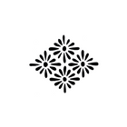 Craft Rubber Stamp Hanko - 25 x 30 - Diamond