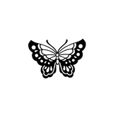 Craft Rubber Stamp Hanko - 25 x 30 - Butterfly