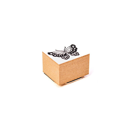 Craft Rubber Stamp Hanko - 25 x 30 - Butterfly