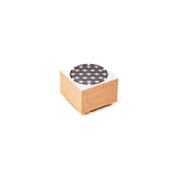 Craft Rubber Stamp Hanko - 30 x 30 - Shibiori