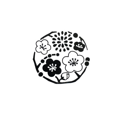Craft Rubber Stamp Hanko - 30 x 30 - Blossom