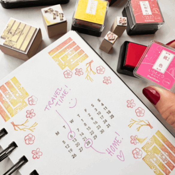 Calendar stamp Month