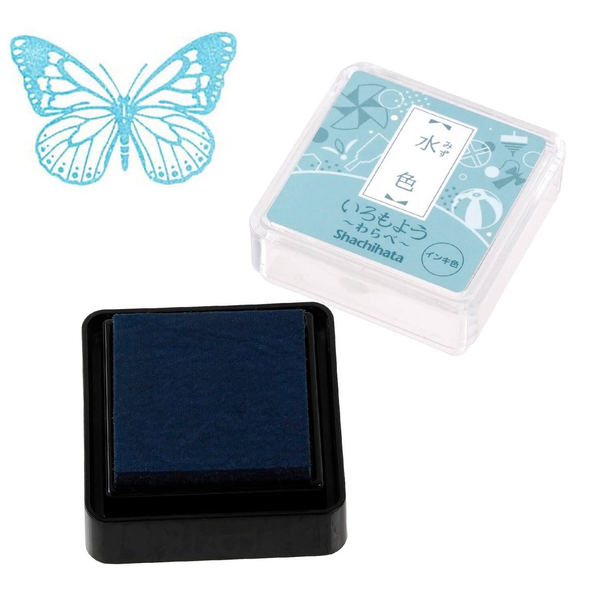 Iromoyo Stamp Pad - Small - Mizu Pale blue
