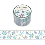 Clear tape Snowflake