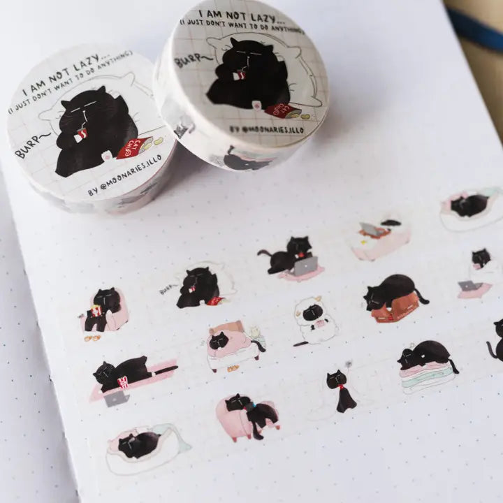 Washi tape Mocha - I Am Not Lazy...