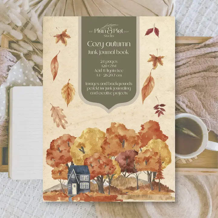 Junk Journal Book - Cozy autumn