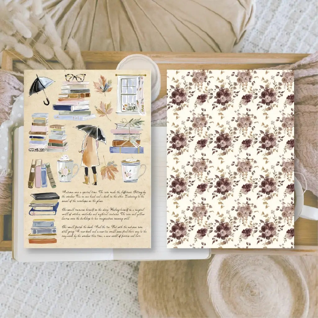 Junk Journal Book - Cozy autumn