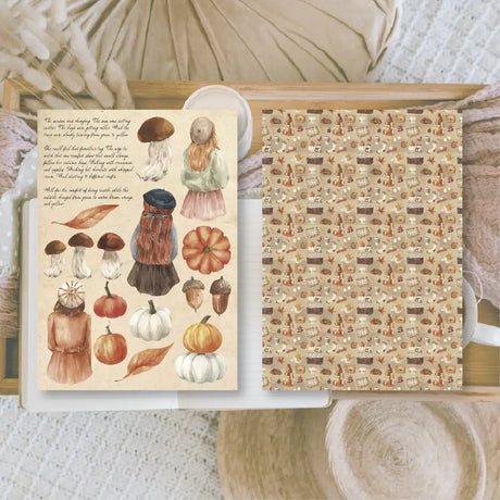 Junk Journal Book - Cozy autumn