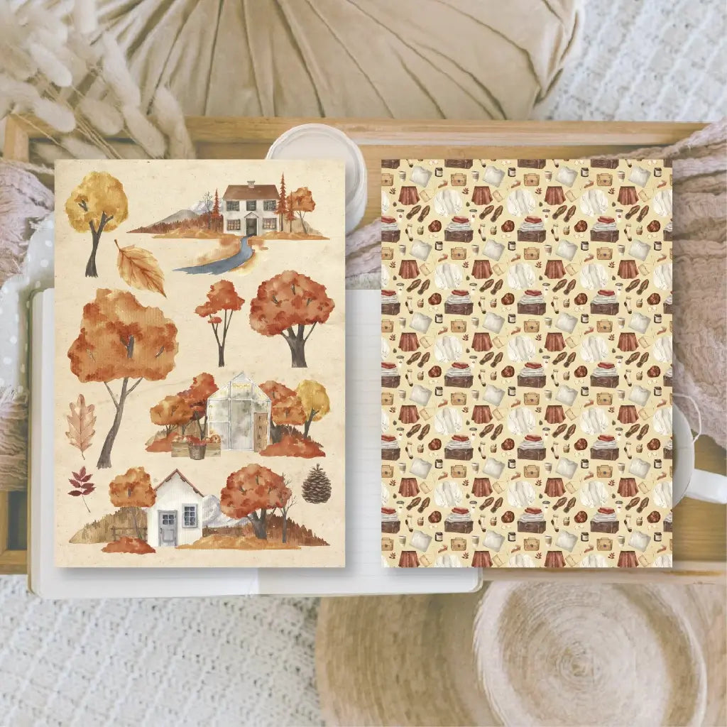 Junk Journal Book - Cozy autumn