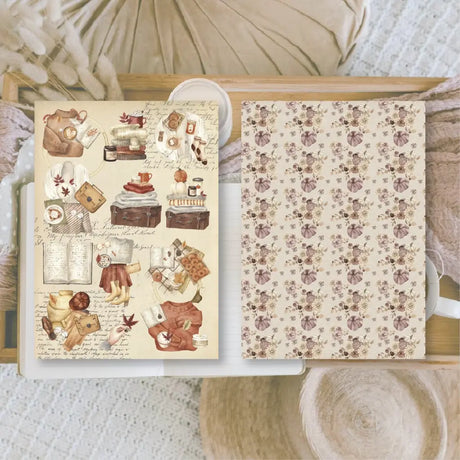 Junk Journal Book - Cozy autumn