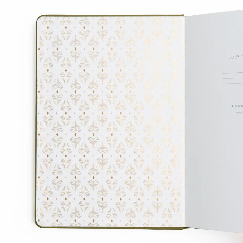 Dotted Notebook SQ - Literary frog