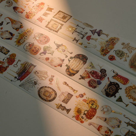 Sticker Set Washi Tape - Luminous Haunt - 3-pack