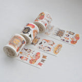 Sticker Set Washi Tape - Luminous Haunt - 3-pack