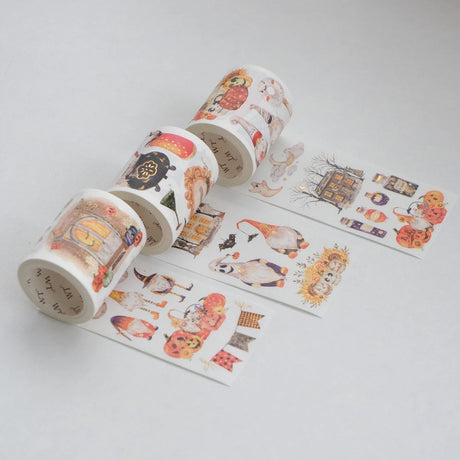 Sticker Set Washi Tape - Luminous Haunt - 3-pack