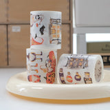 Sticker Set Washi Tape - Luminous Haunt - 3-pack
