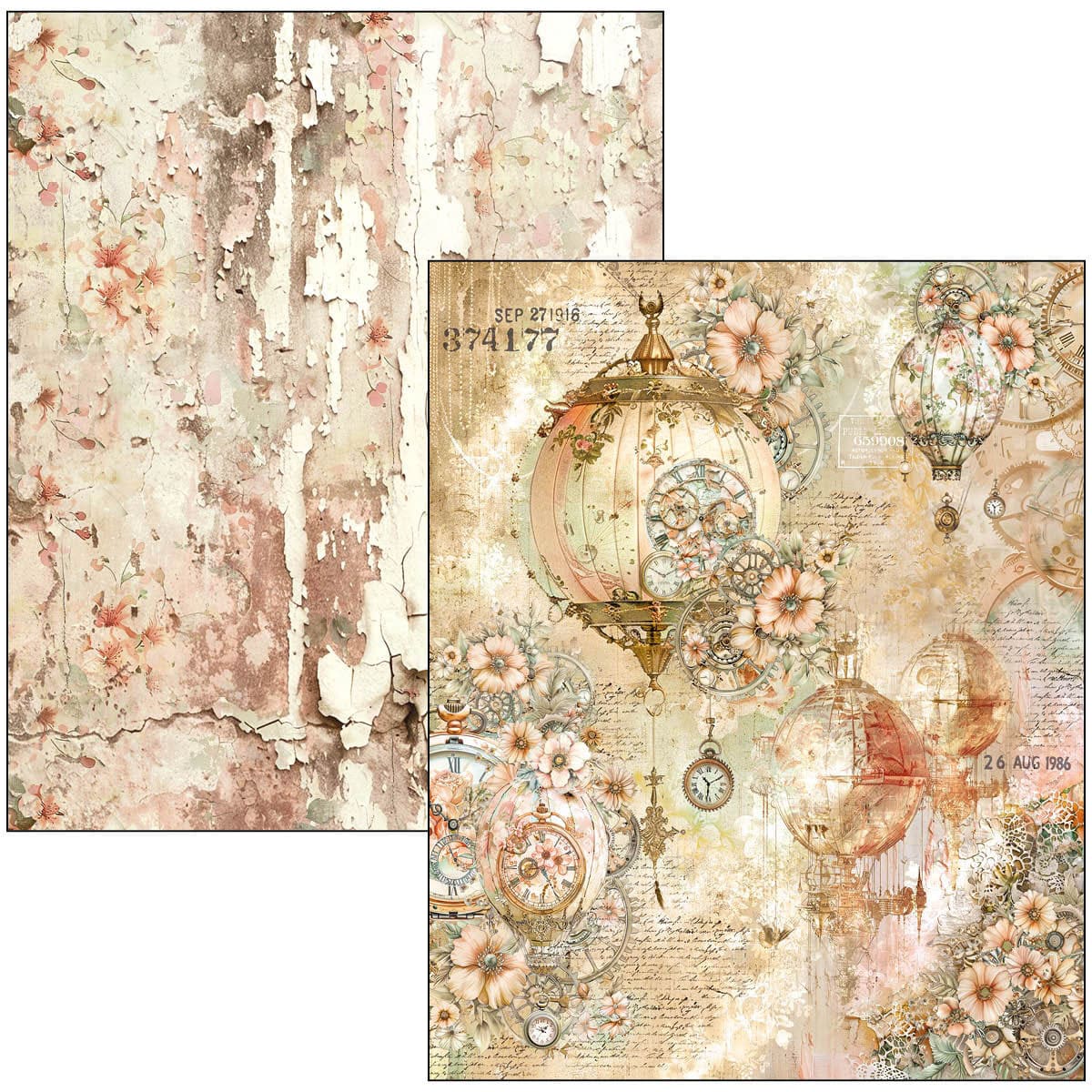 Mixed media book - Lost in Time