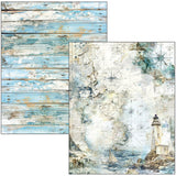 Mixed media book - Edge of the Ocean