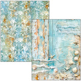Mixed media book - Edge of the Ocean