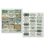 Mixed Media Stickers - 10-pack - Kind Thoughts
