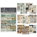 Mixed Media Stickers - 10-pack - Kind Thoughts
