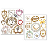 Art stickers 14 x 12 10-pack - Whisper frames