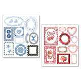 Art stickers 14 x 12 10-pack - Whisper frames