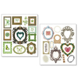 Art stickers 14 x 12 10-pack - Whisper frames