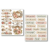 Mixed Media Stickers - 10-pack - Lost in Time