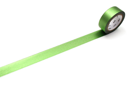 Washi Tape Metallic - Yellow green