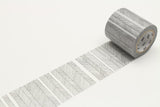 Washi Tape Script border monochrome 50 mm