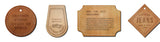 Washi Tape Ex - Leather tag